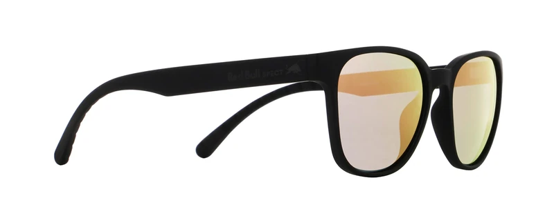 Red Bull Spect Eyewear Emery Sunglasses, Matt Soft Touch Black, S-M