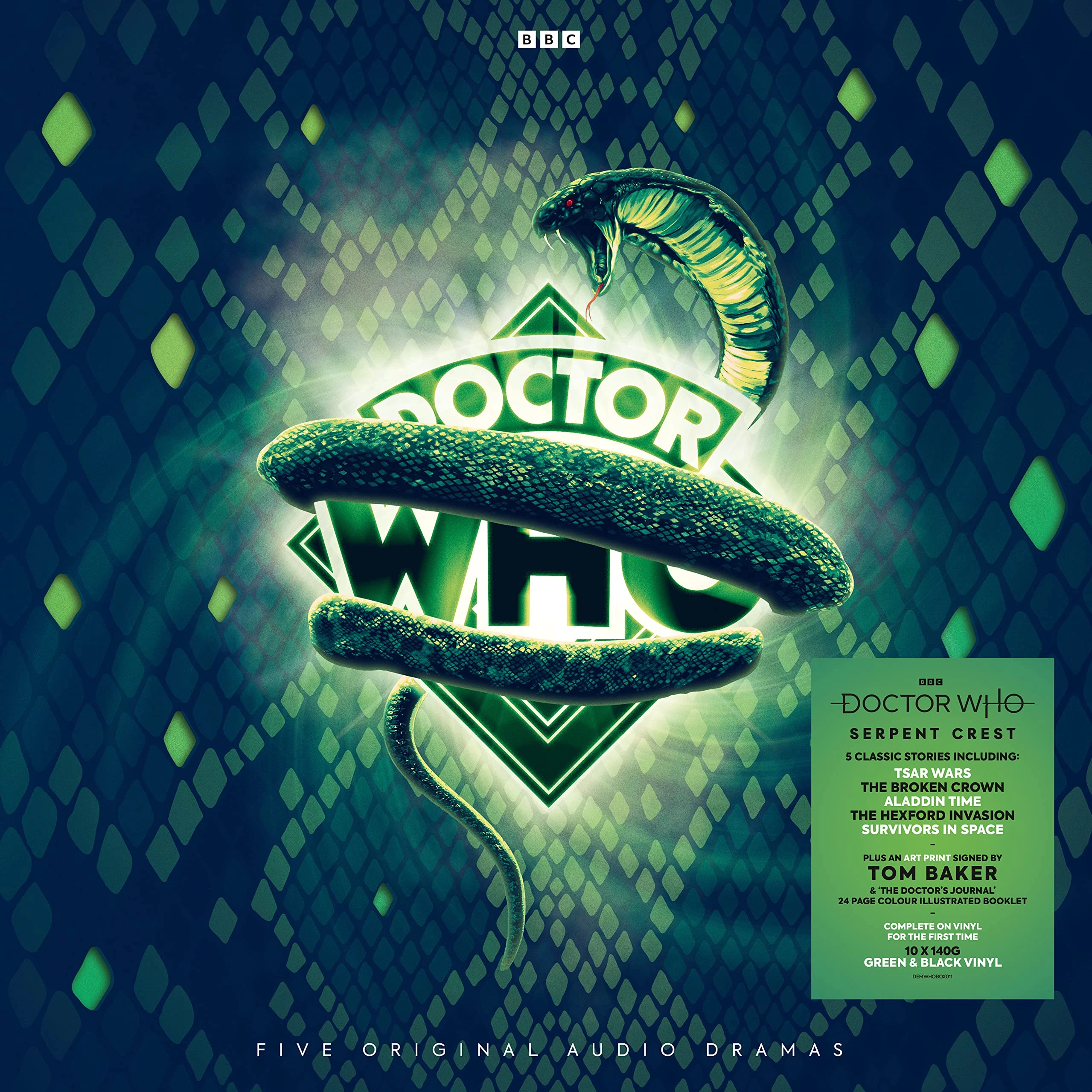 Doctor Who: Serpent Crest (Tom Baker Signed Edition) [VINYL]