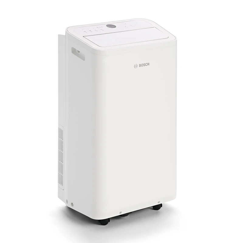 Bosch Cool 2000 Portable AC - 3 in 1: Air Conditioner, Dehumidifier, Fan - 2.6 kW Cap for Rooms up to 35 m² - with Auto Mode, Silent Mode & Sleep Mode (46 db(A)) [Class A]