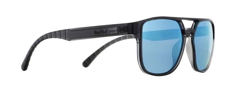Red Bull Spect Eyewear Elroy Sunglasses, Shiny X'tal Dk Grey, M/L