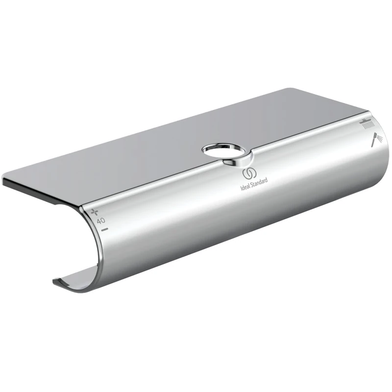 Ideal Standard - Idealrain, Storage shelf for thermostats on shower columns, Chrome - Image 1