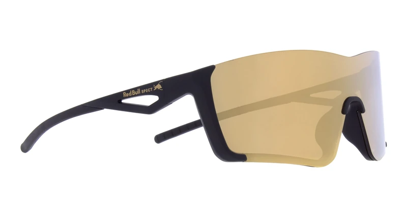 Red Bull Spect Eyewear Backra Sunglasses, Matte Black, M/L