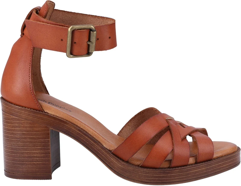 Hush Puppies Female Giselle Sandal, Tan, 6