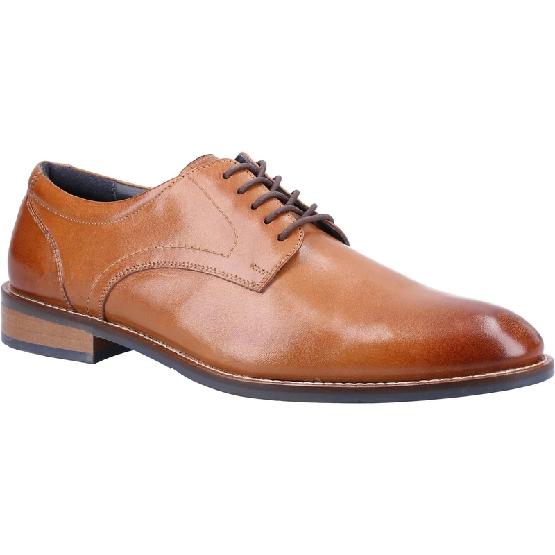 Hush Puppies Male Damien Lace Up Shoe, Tan, 6 - Image 1