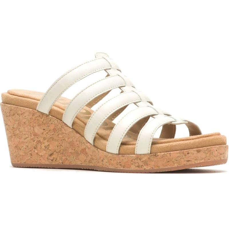 Hush Puppies Female Willow Slide, White, 7 - Image 1