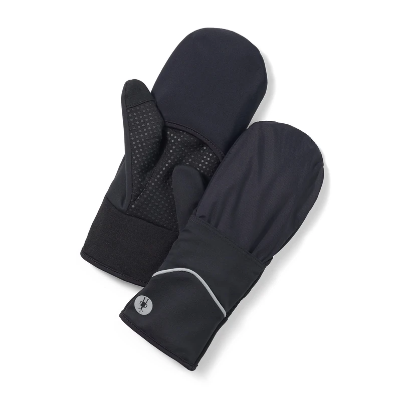 Smartwool Active Fleece Wind Mitten, BLACK, Large - Image 1