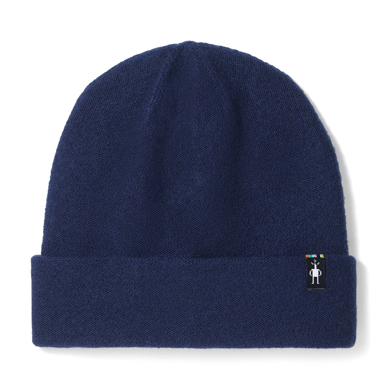 Smartwool Boiled Wool Beanie, DEEP Navy, One Size - Image 1