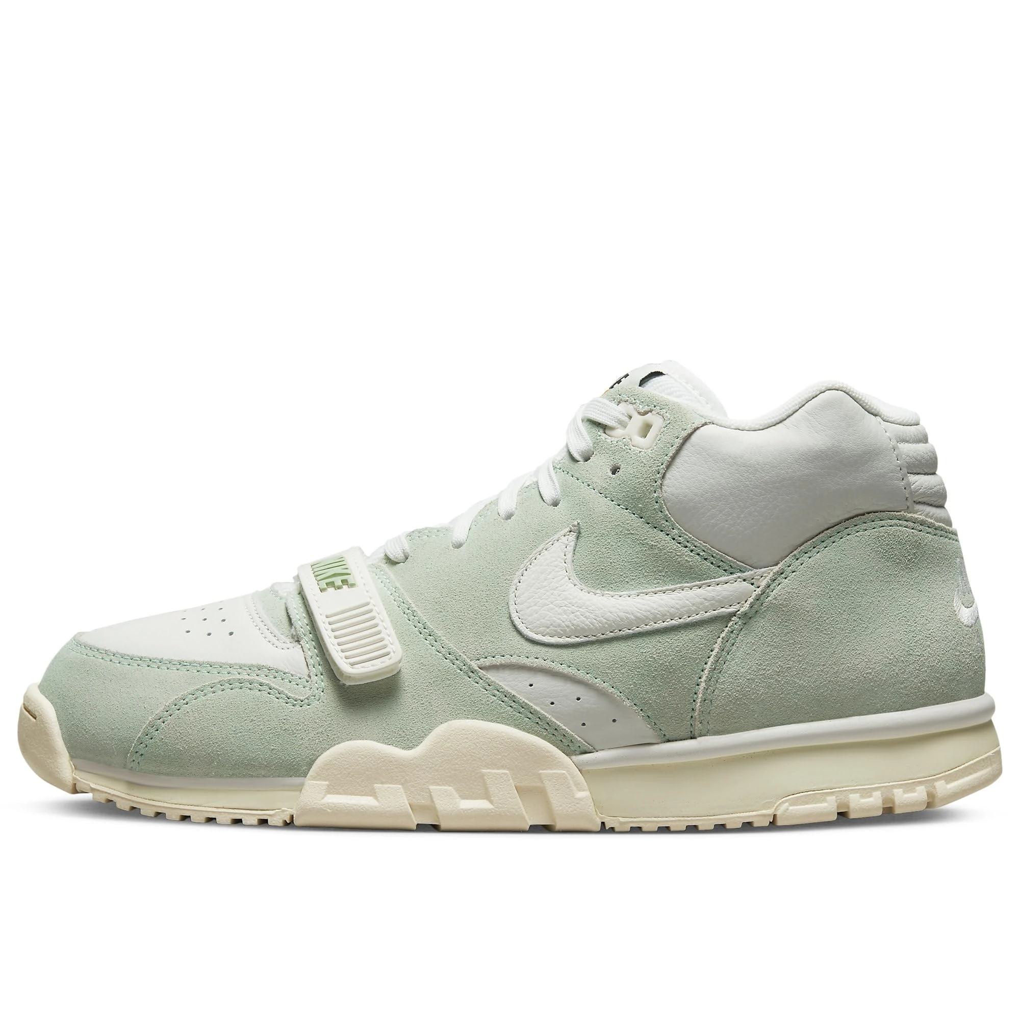 Nike Men's Air Trainer 1 Sneaker, Enamel Green/White, 10.5 UK