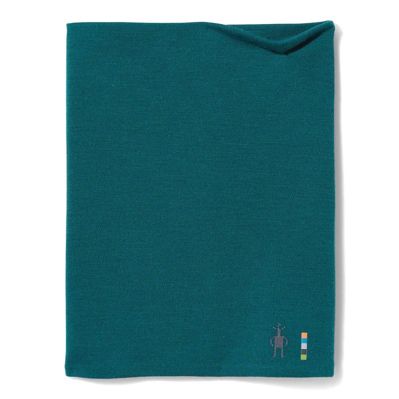 Smartwool Thermal Merino Reversible Neck Gaiter, EMERALD GREEN, One Size - Image 1