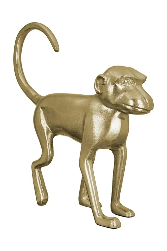 GILDE Decorative sculpture, Aluminium, gold-coloured, Höhe 45 cm