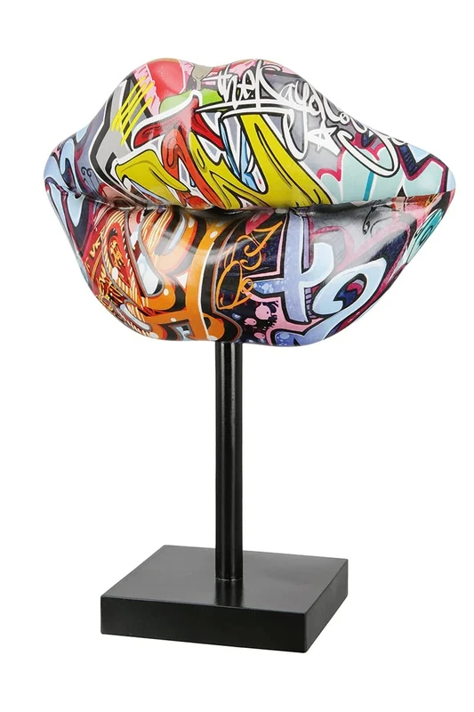 Casablanca mordernes Design Decorative Sculpture, Resin, Colourful, Höhe 26 cm