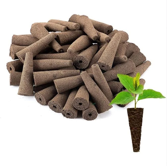 SPORTARC 100PCS Grow Sponges Seed Starter Pods Root Growth Sponge Plugs Indoor Hydroponics Garden Kit for Hydroponic System