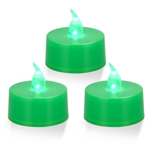ERTYUI LED Tea Lights, Last 200 Hours +, for Decoration