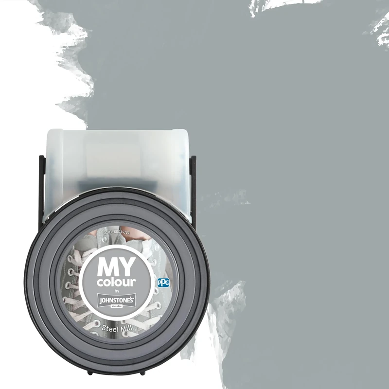 MY colour by Johnstone's - Tester Pot - Luxurious Durable Matt - Steel Mill - 55ml