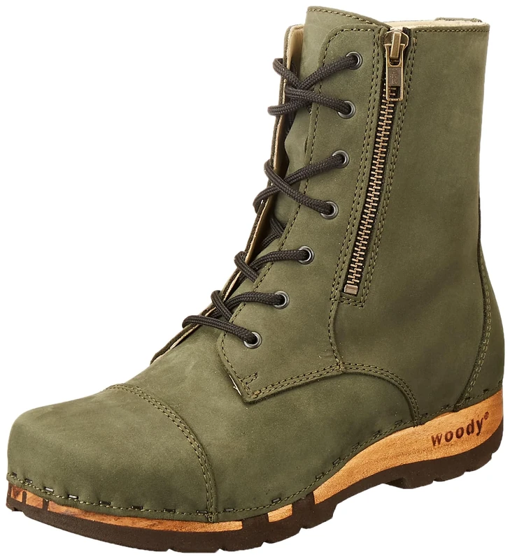 Woody Women's Herta Ankle Boot, Forest, 5 UK
