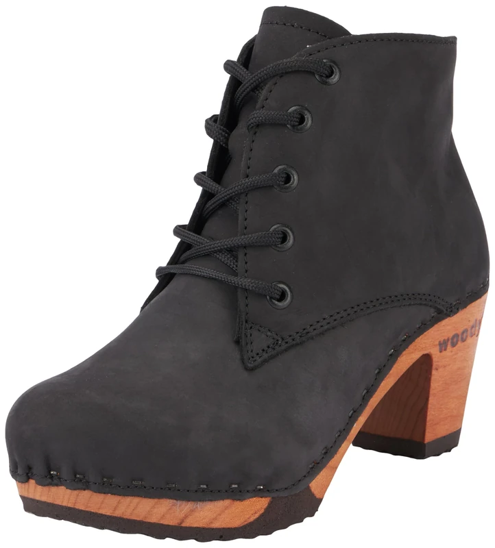 Woody Women's Anne Ankle Boot, Black, 3.5 UK
