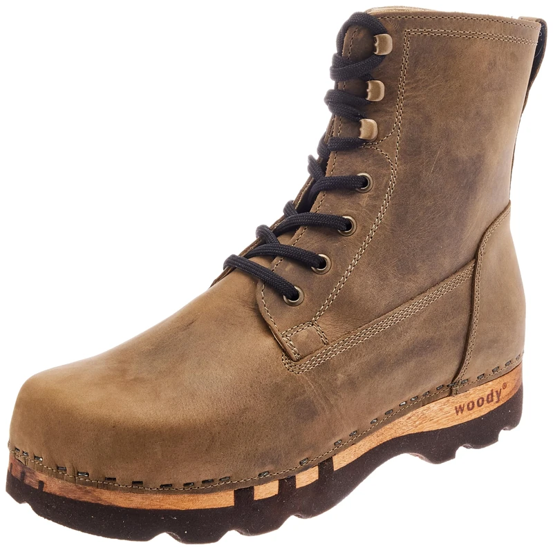 Woody Men's Paul Mid Calf Boot, Olivia, 12.5 UK