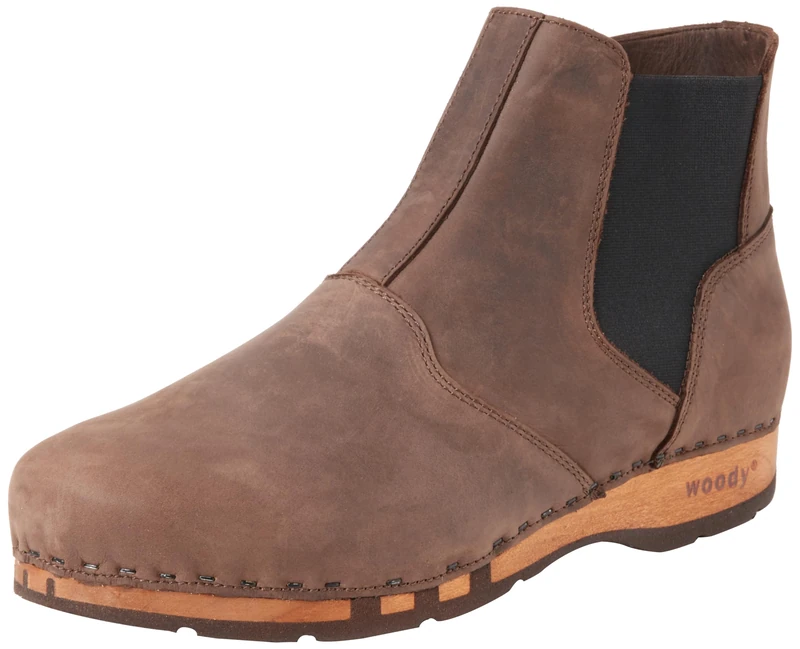 Woody Men's Louis ankle boots, Coffee, 12 UK