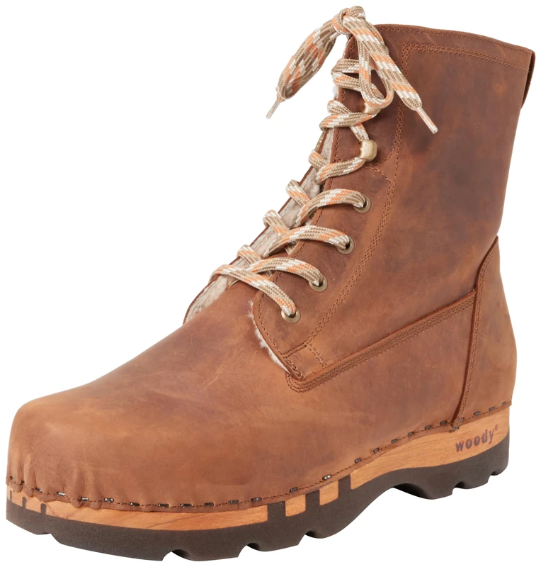 Woody Men's Pascal Mid Calf Boot, Tobacco, 11.5 UK
