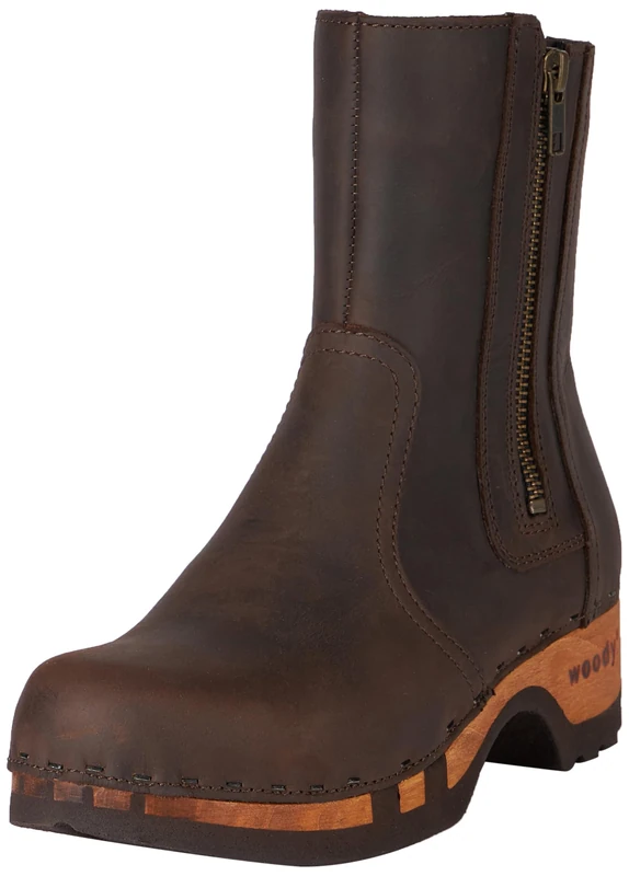 Woody Women's Veronika Ankle Boots, Caffe, 37 EU, Coffee, 5 UK - Image 1