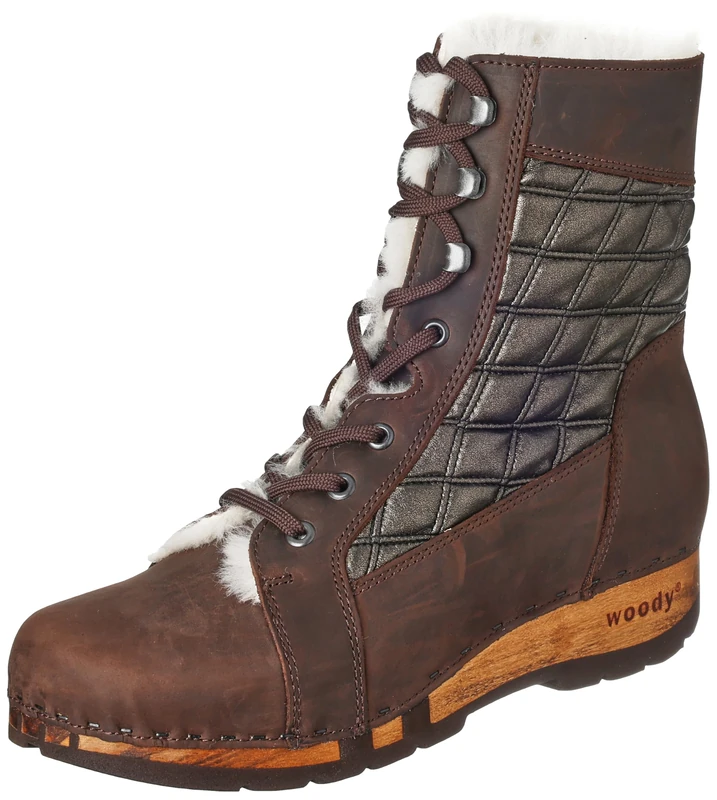 Woody Women's Heike Ankle Boot, Caffe Andromeda, 8 UK