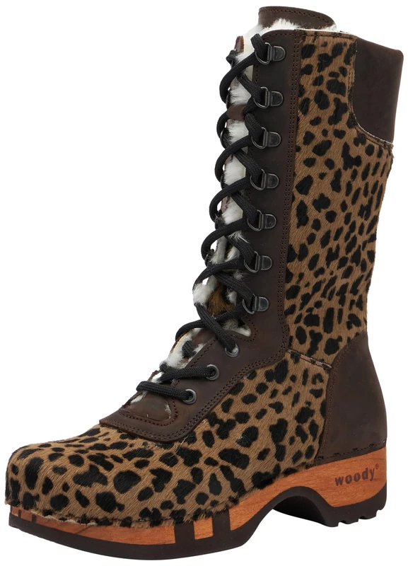 Woody Women's Rosanna Mid Calf Boot, Pantera, 5 UK