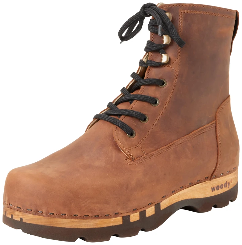 Woody Men's Paul Mid Calf Boot, Tobacco, 13.5 UK