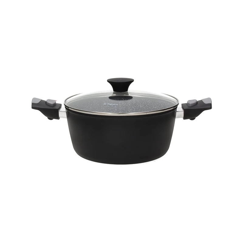 Tognana Space Saving Casserole with Lid 20 cm and Removable Handles