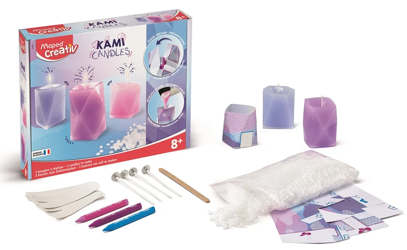 Maped Origami Candle Making Kit - Pastel Colors J45053