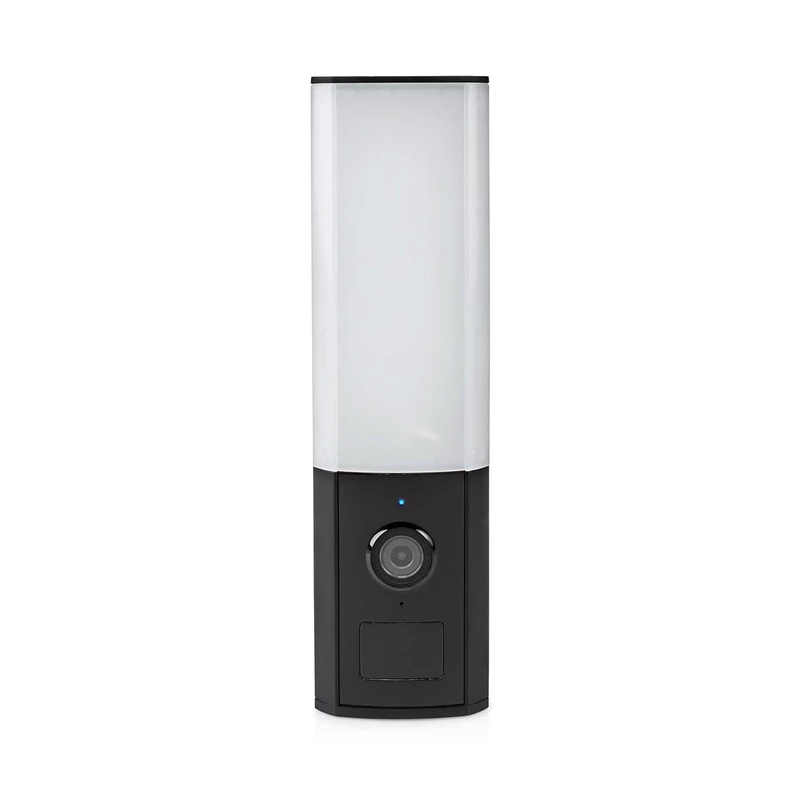 Nedis Smartlife Outdoor Camera with Integrated 1000 Lumen LED Light, Full HD 1080p Resolution, Motion Detection, Two-Way Audio, Night Vision, MicroSD Storage up to 128GB, Wi-Fi