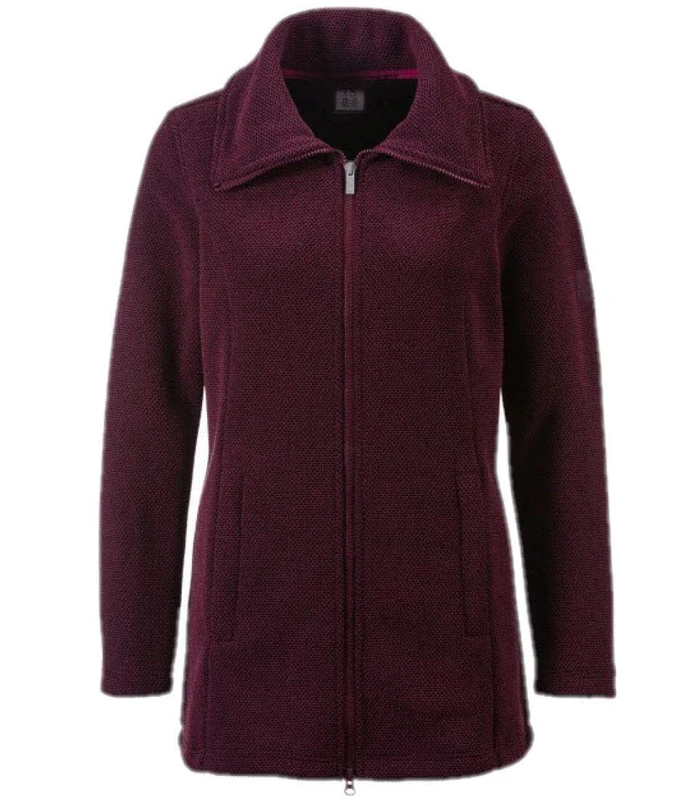 Mc Kinley Paulina Underjacket Melange/Violet Dark 46