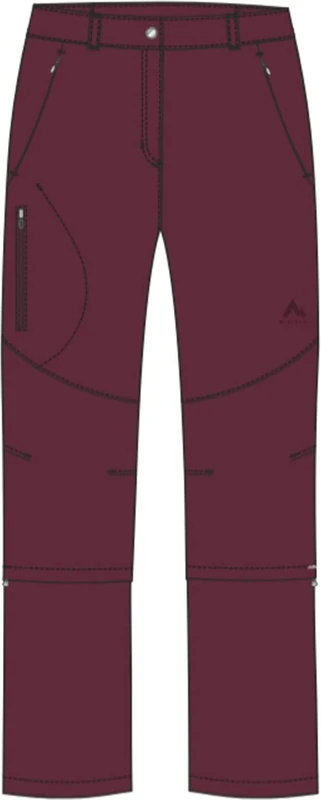 Mckinley Mandorak Pants Red Wine 40