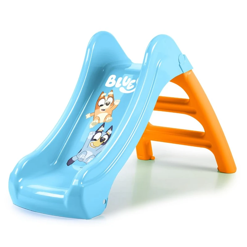 Feber - Slide, Bluey Children's Small Size 2 in 1 with Hose Opening for Water Slide, for Toddlers from 1 Year Old