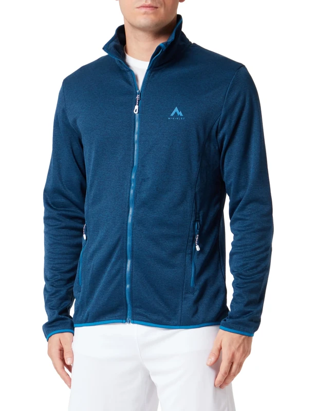 Mckinley Roto III Fleecejacket Melange/Blue Pet 3XL
