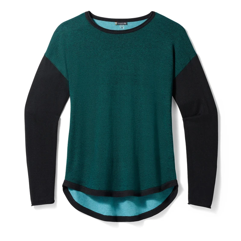 Smartwool Women's Shadow Pine Colorblock Sweater - Image 1