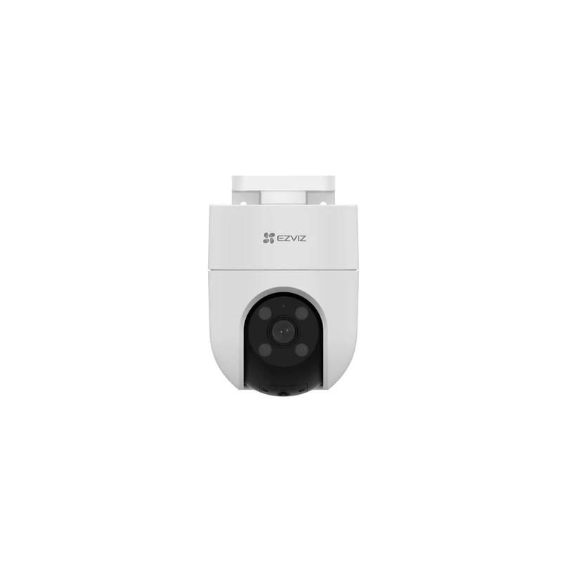 EZVIZ H8C 1080P Pan & Tilt Wi-Fi Camera|Color Night Vision|360° Coverage|Auto-Tracking|Two-Way Talk|Weatherproof Design|Supports MicroSD Card (Up to 512 GB)|White