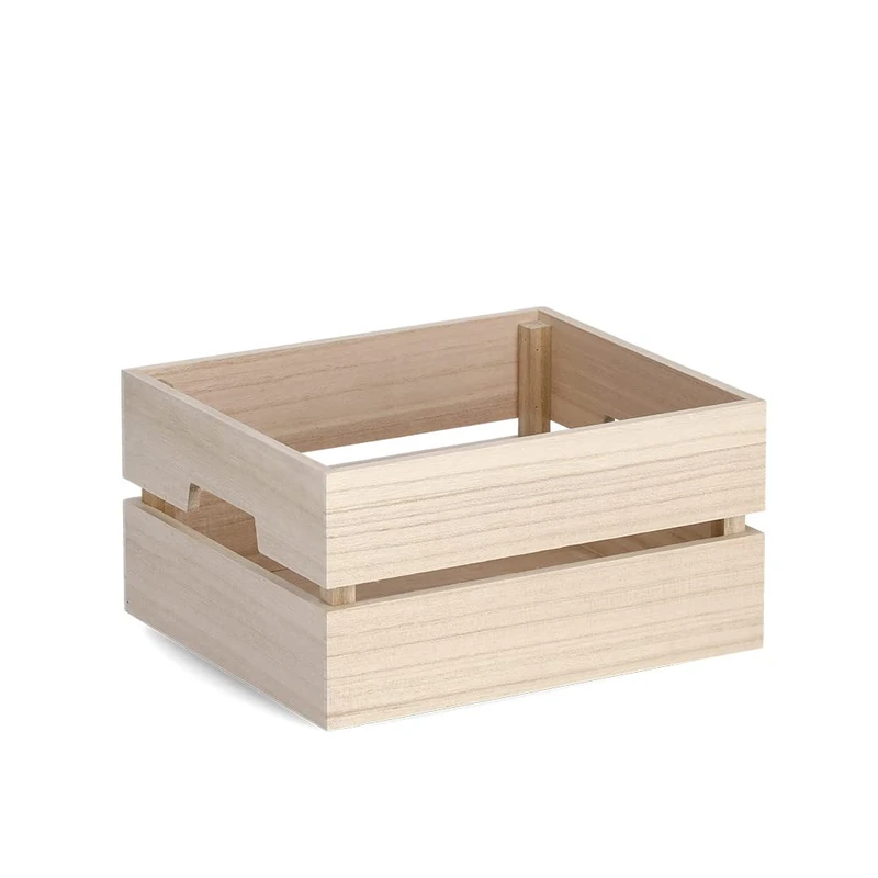 Zeller 15179 Multi-Purpose Box Wood Approx. 28 x 24 x 14.5 cm