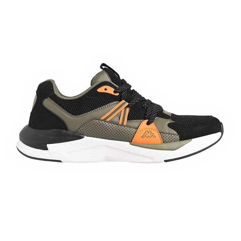 Kappa Holborn, Low-Top Sneakers, Black Green
