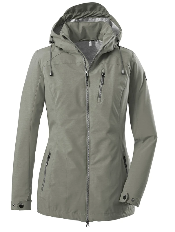 G.I.G.A. DX Women's Solena Casual Softshell Jacket with Zip-Off Hood