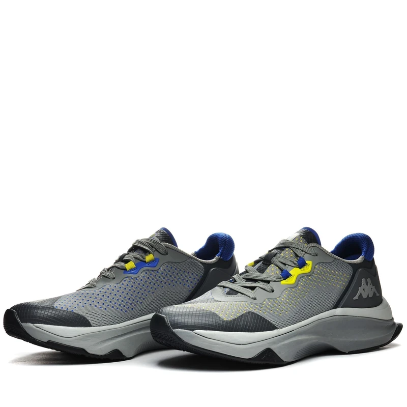 Kappa Kombat Performance 2 Pro, Sneaker, Gris Chiné Gris Foncé Bleu,