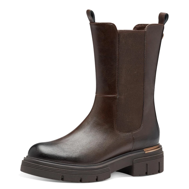 MARCO TOZZI Women's 2-25890-41 Chelsea, Mocca, 6.5