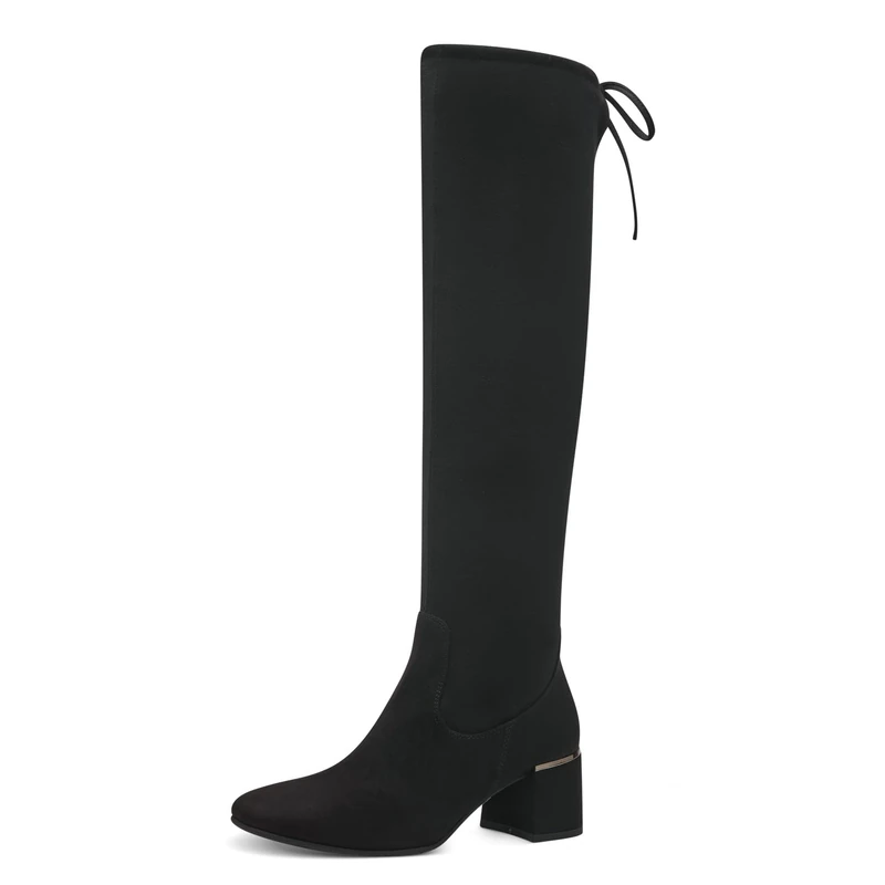 MARCO TOZZI Women's 2-25540-41 Overknee, Black, 7.5 - Image 1