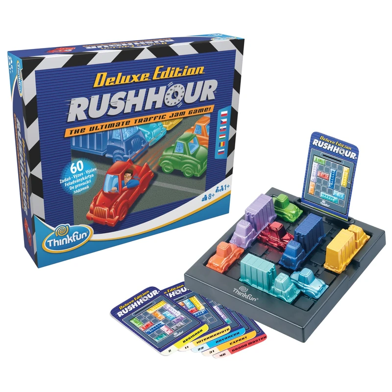 Ravensburger Rush Hour Deluxe Logic Game - ThinkFun - Image 1