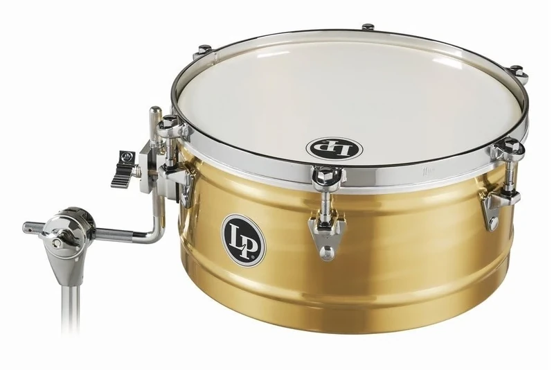 Latin Percussion Timbales Single Brass Timbales 13 Inch, LP6513-B