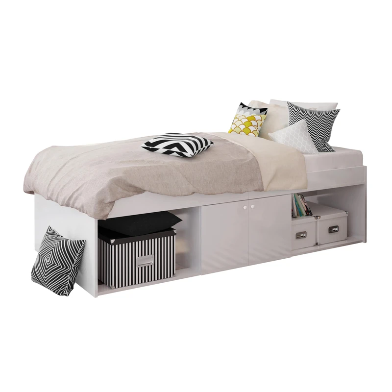 Low Cabin Bed Storage, Single 3ft, 196x96x51cm