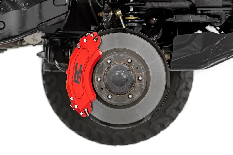 Rough Country Brake Caliper Covers for 2021-2023 Ford F-150 2WD/4WD - 71144A - Image 1