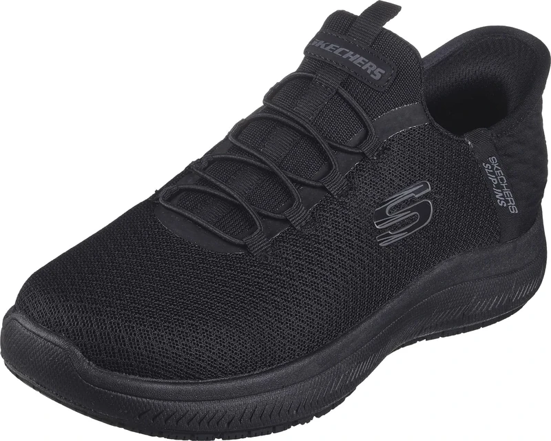 Skechers Summits Sr Colsin, Sneakers Men, Black/White, 8.5 UK