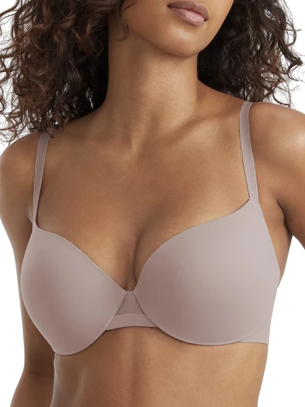 Maidenform Women's Dreamwire Convertible T-Shirt Bra Underwire, Iced Mocha, 32C