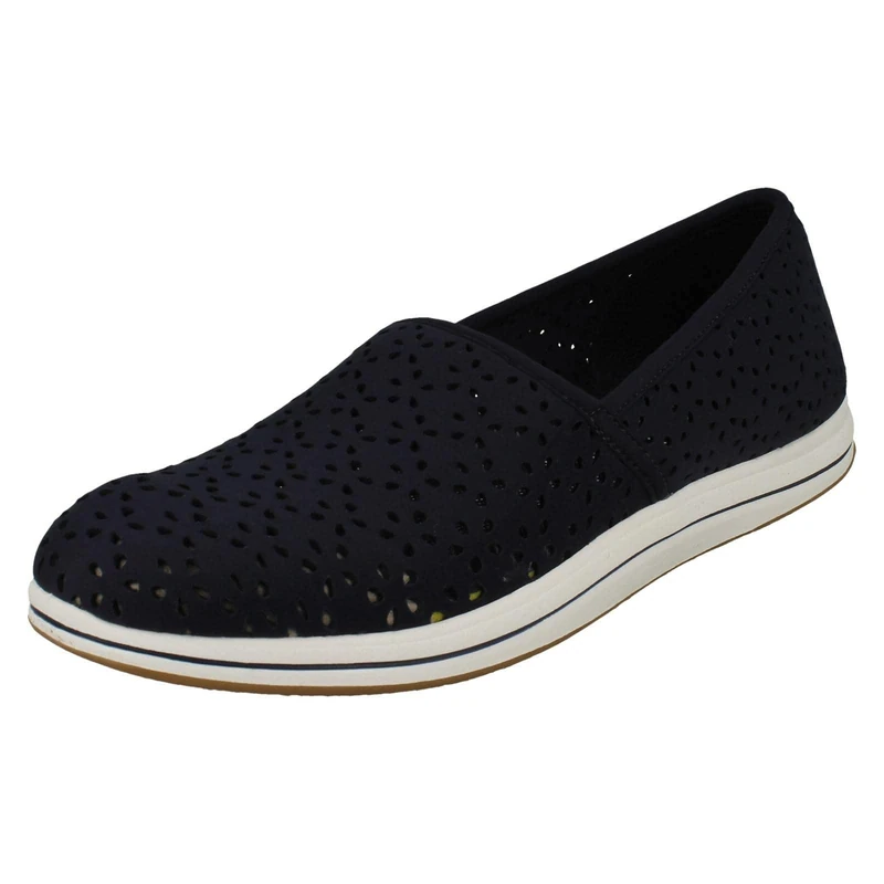 Clarks Brinkley Emily Womens Navy, 7