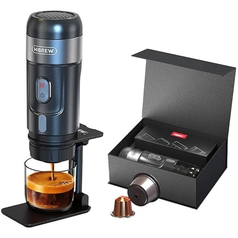 HiBREW H4A-Premium 3 in 1 Portable Coffee Machine with Case 80W